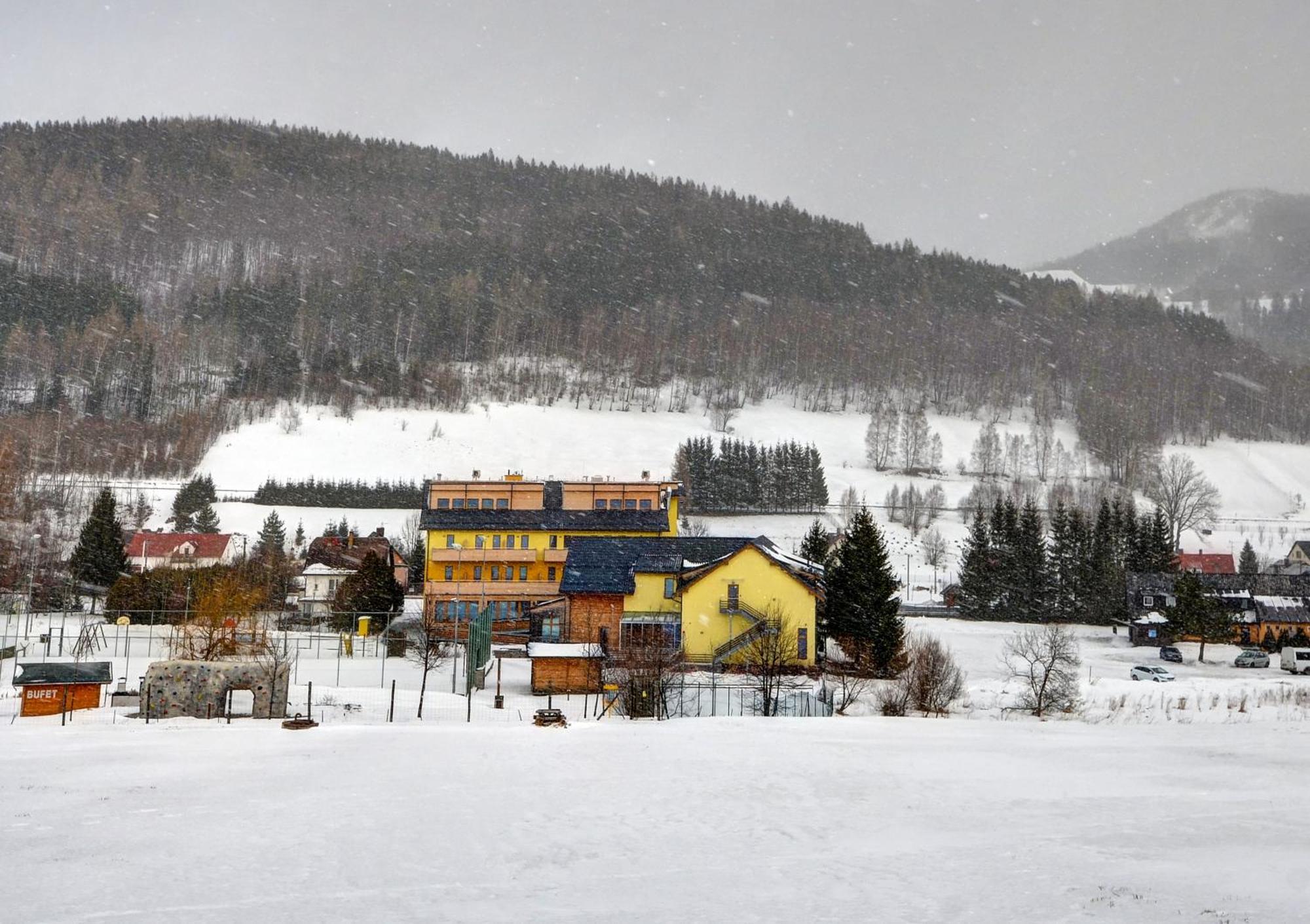 Hotel Helios Lipova Lazne Exterior photo